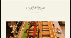 Desktop Screenshot of concordpiano.com